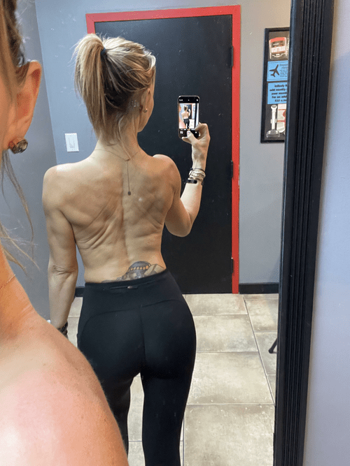 My pants are about as tight as my back