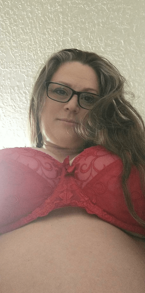 Your view of me on top of you in lingerie