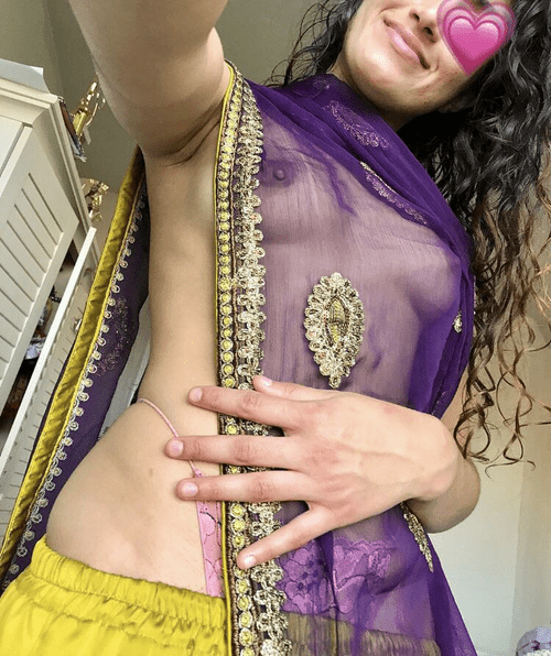 You guys asked for more of the g-string + dupatta so here ;)