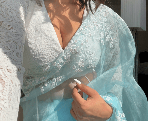 Got absolutely railed in my new saree today (f) ???