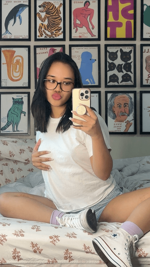 Just a tiny nerdy girl