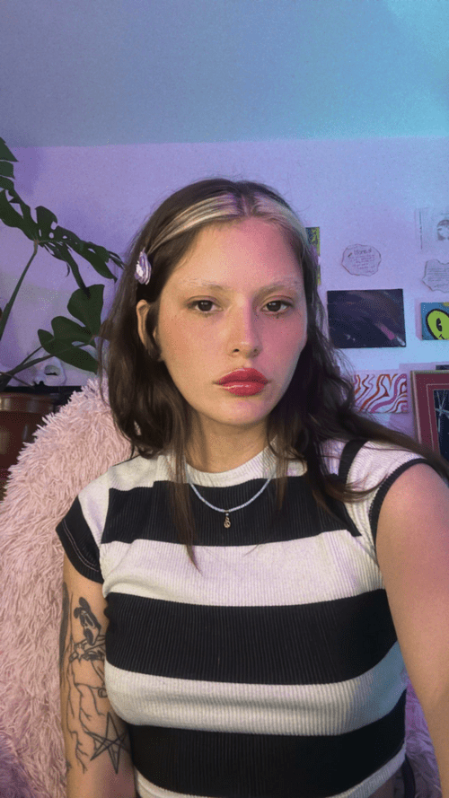 What’s the first word that cums to mind when you see my face ?