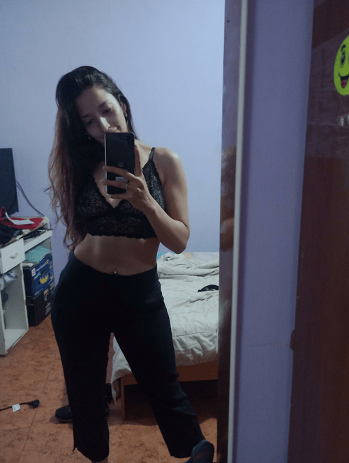 I look like a saint but I'm a devil! Let's do bad things