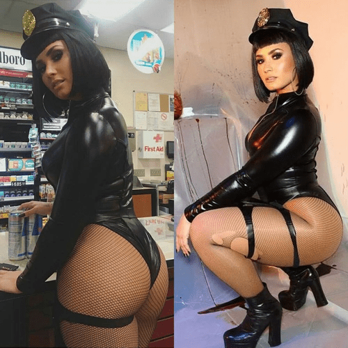 Demi Lovato on Halloween (x-post from /r/Celebhub)