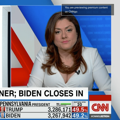 Kristen Holmes Covering Her 'Elections' at CNN