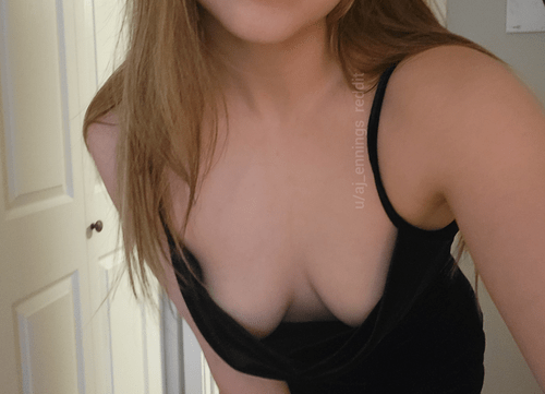 Leaning forward so you can get a better look