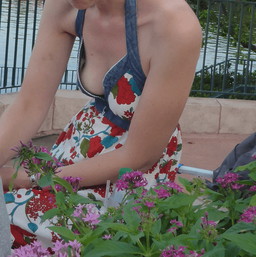 Far too much showing on holiday