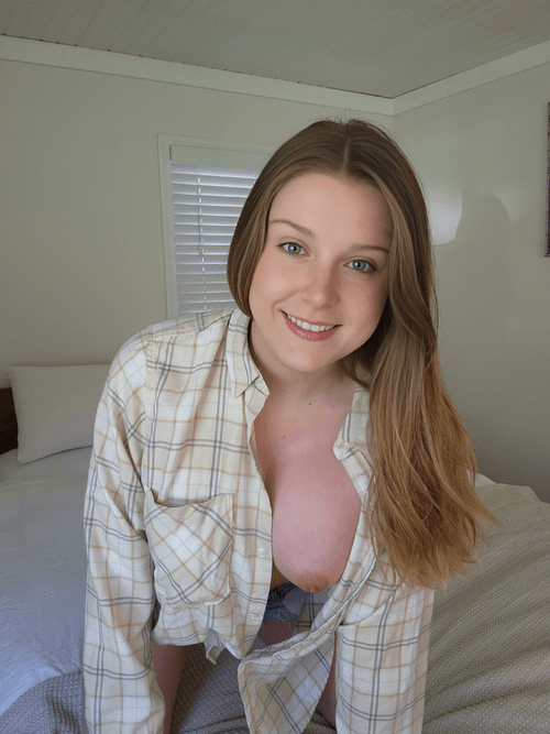 Smiling because you're looking