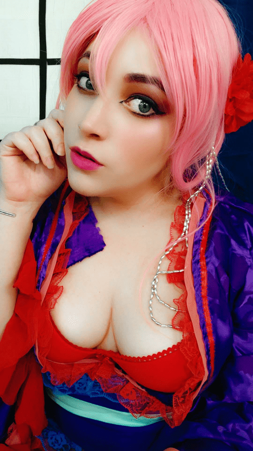 Boobs on pink