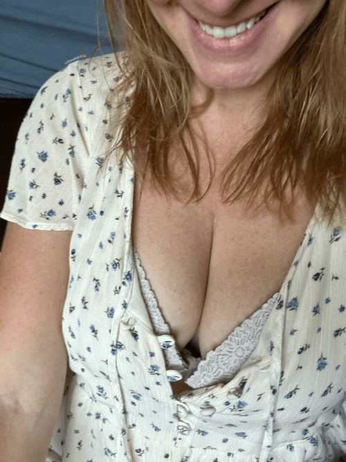 Trying to distract you with a smile