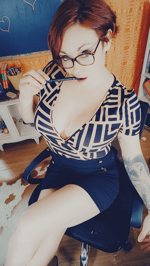 A naughty teacher