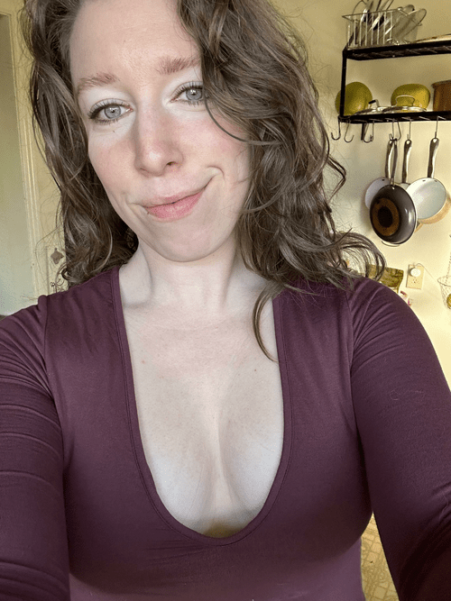 My favorite top when I want to show some cleavage