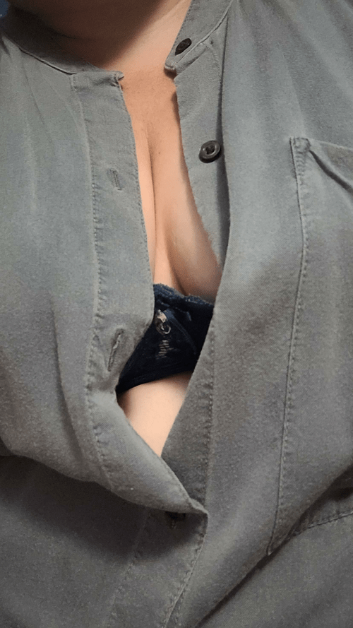 Button shirts never stay closed