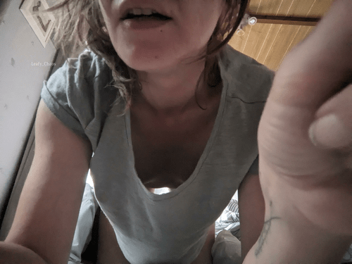 My tits are so tiny you can see right through my shirt