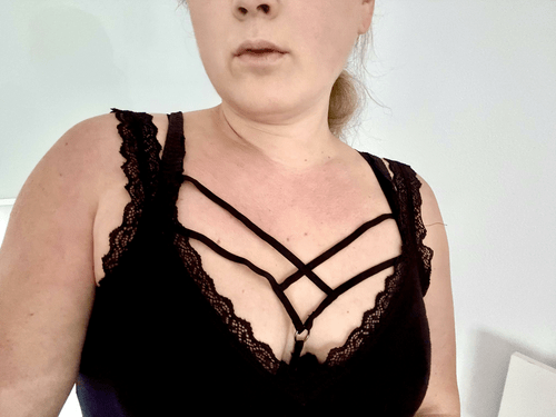 Saturday’s cleavage ;-)