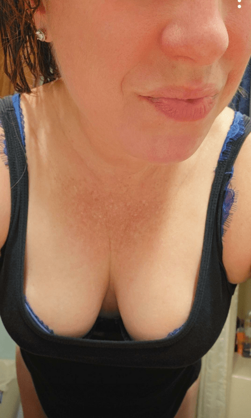 The view before my scrubs go on.