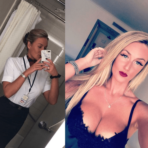 Sexy Flight Attendant