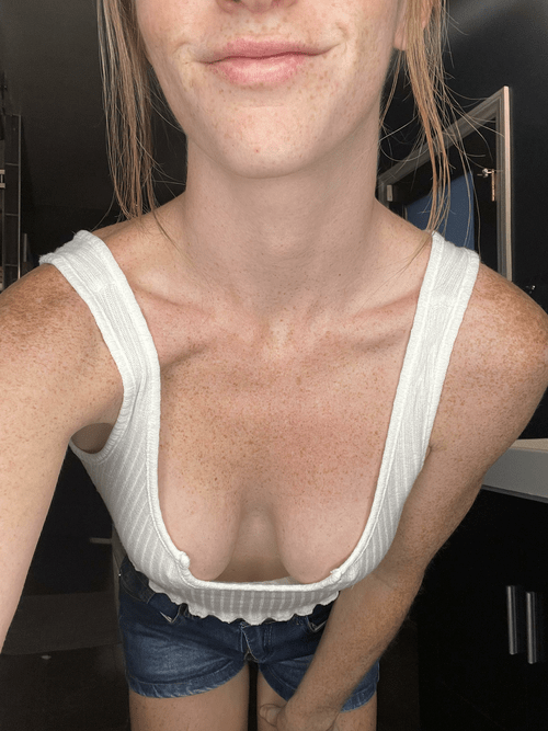 Wonder how many stares I’ll get at the grocery store without a bra
