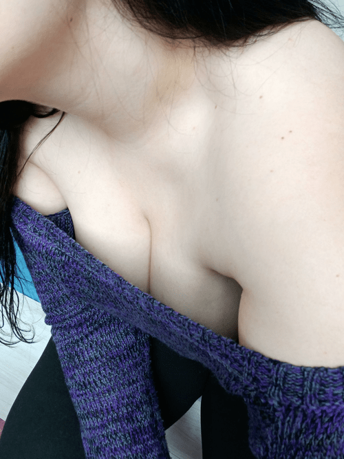 Just a loose sweater ;)