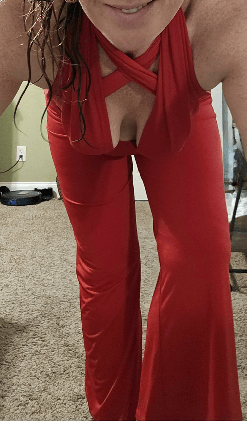 Jumpsuits bring a new level of downblouse