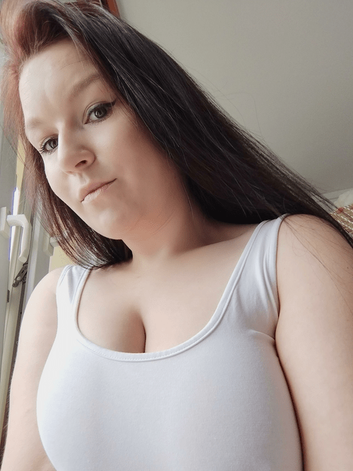 Just me in white