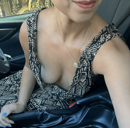 I’ll drive while you stare down my dress