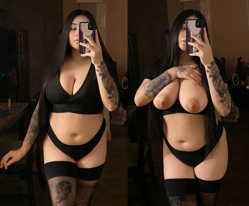 goth girl titties ?