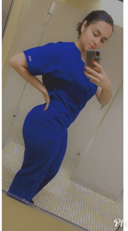 Fat booty nurse