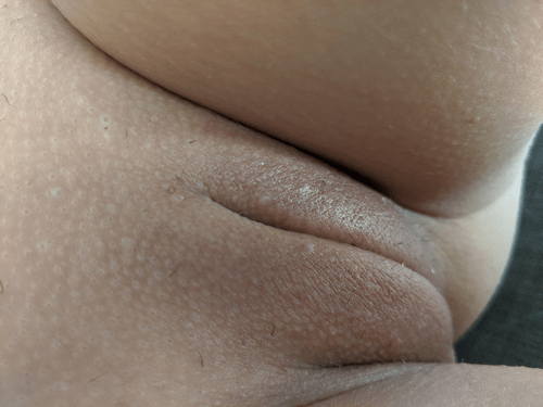 A close-up of my pussy