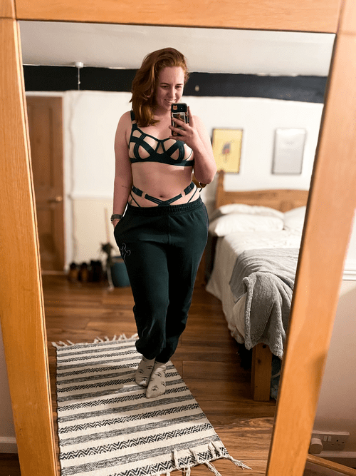Matching my lingerie to my loungewear