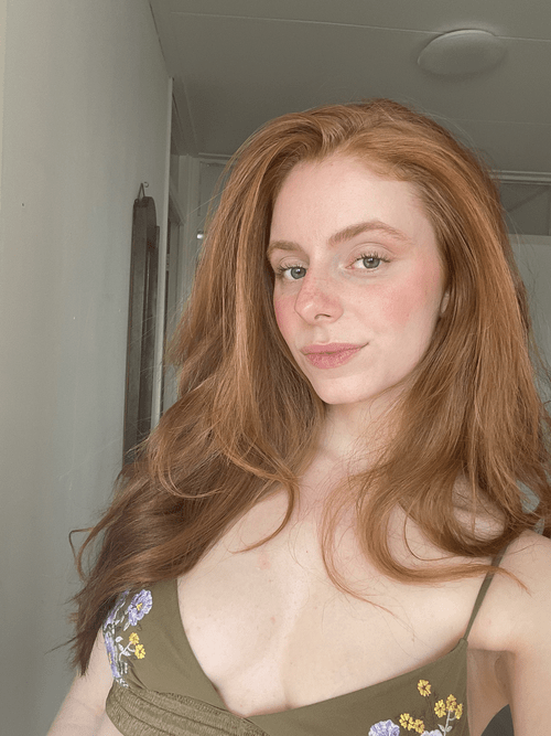 My faces blushes natural