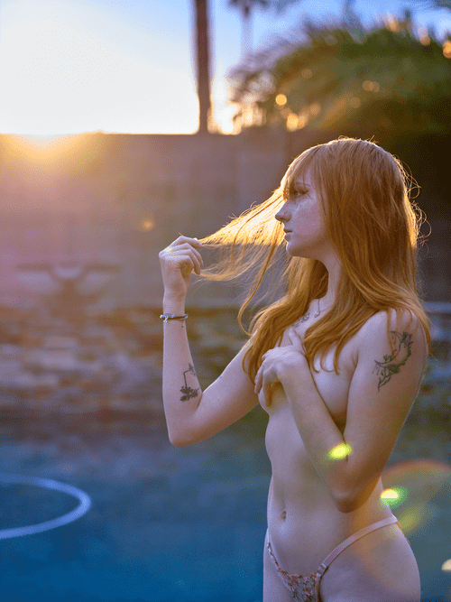 Amber Stark at Sunset