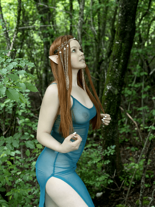 I’m in the role of a forest elf