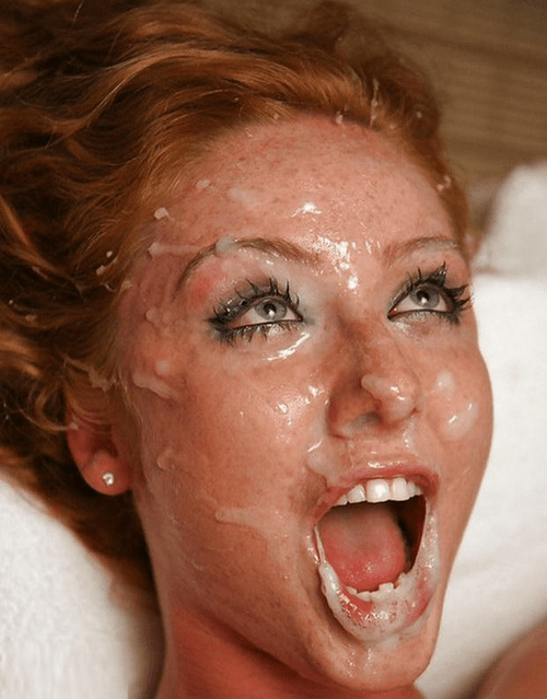 Happy, plastered ginger...