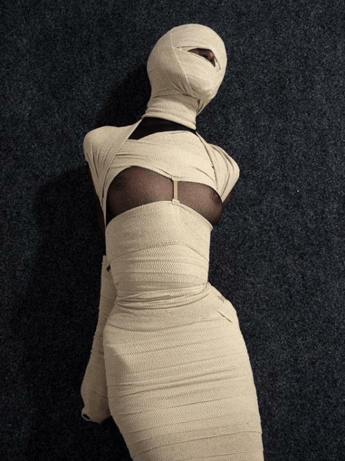 Mummified.