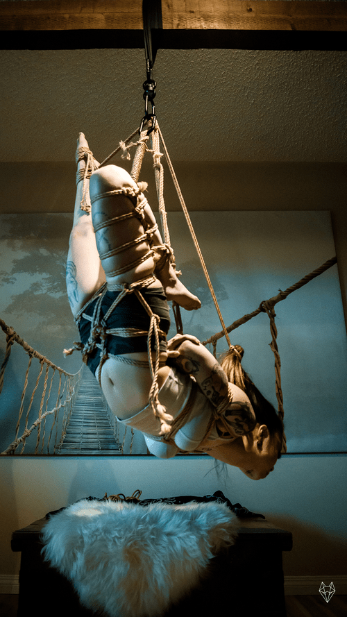 Just found out about this sub and I am excited about making my first post. I am a shibari artist from Canada and here is a shot of my work. I hope you enjoy it.