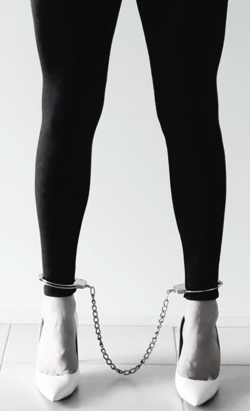 White Pumps and Chains