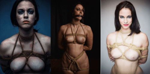 Frustration to satisfaction – A submissive’s natural bondage progression.