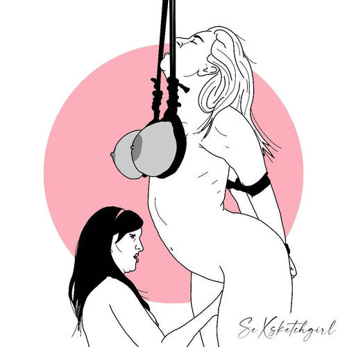 Breastbondage (by Sexsketchgirl)