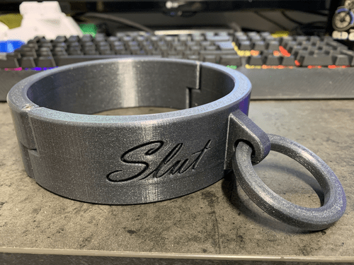 3D printed a collar. Surprisingly good.