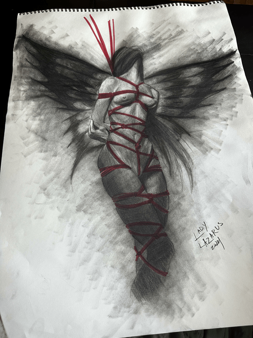 A charcoal drawing I made ?