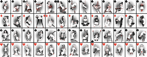 I will be put in one of these poses on Friday, you decide which one.