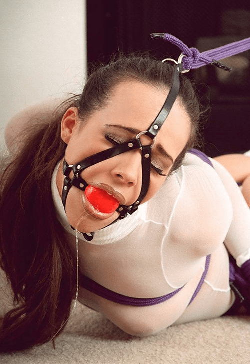 Pretty girls always look the prettier when gagged ?