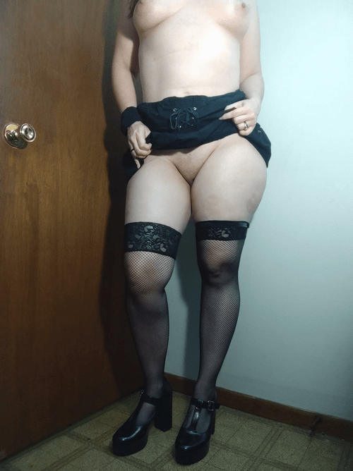 Let her spend the day on display ?