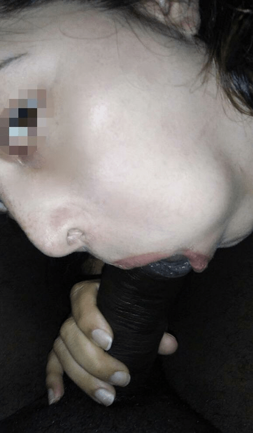 An thanks to Tinder, I got my first black cock.....hubby sure loved this pic! ðŸ†ðŸ˜˜