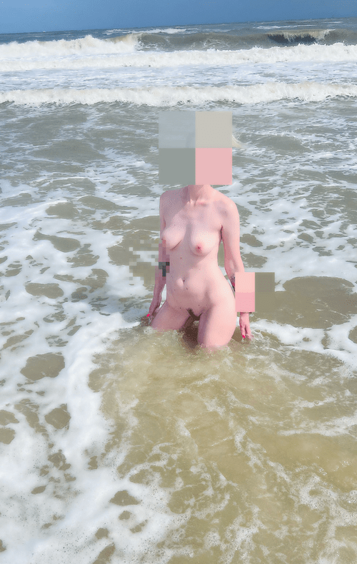 Private beach fun!