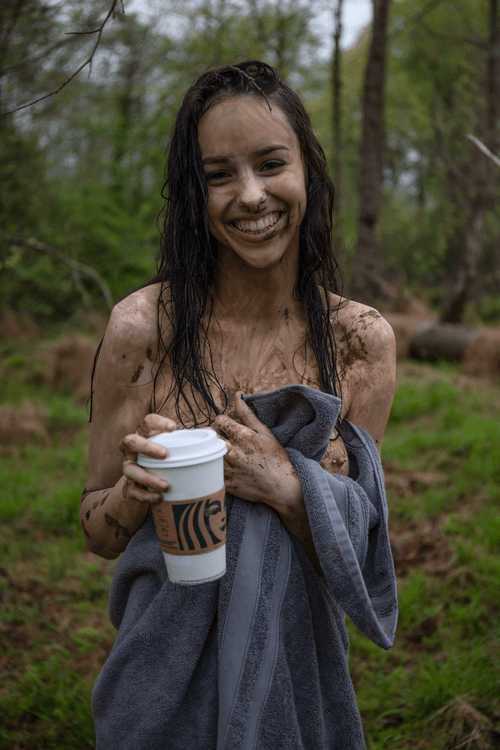 At the end of our mud shoot