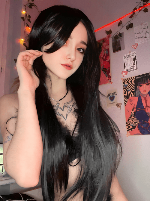 My pale body would look better with your cum