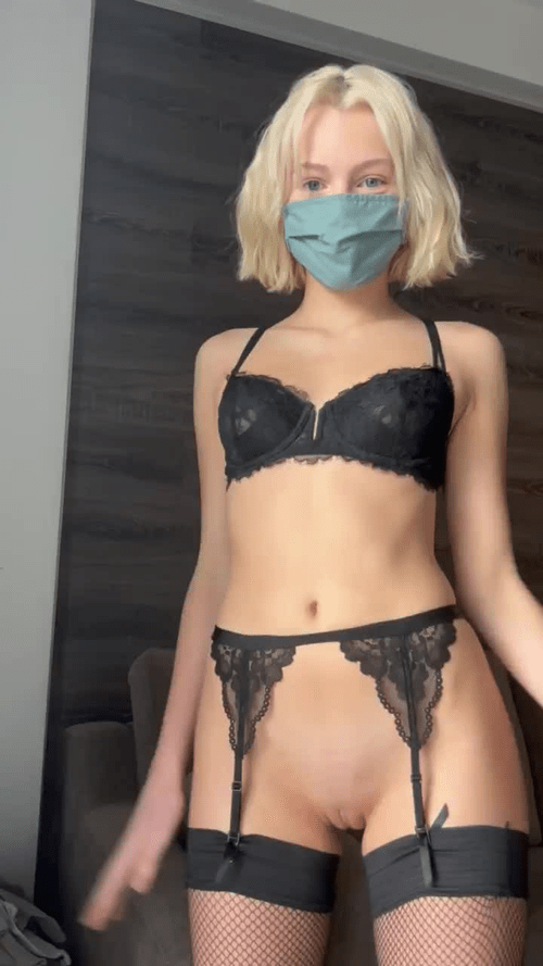 My first time trying on lingerie, how did I do?