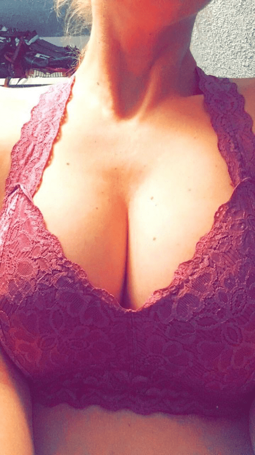 (f) Anything you'd like to slide between my tits?